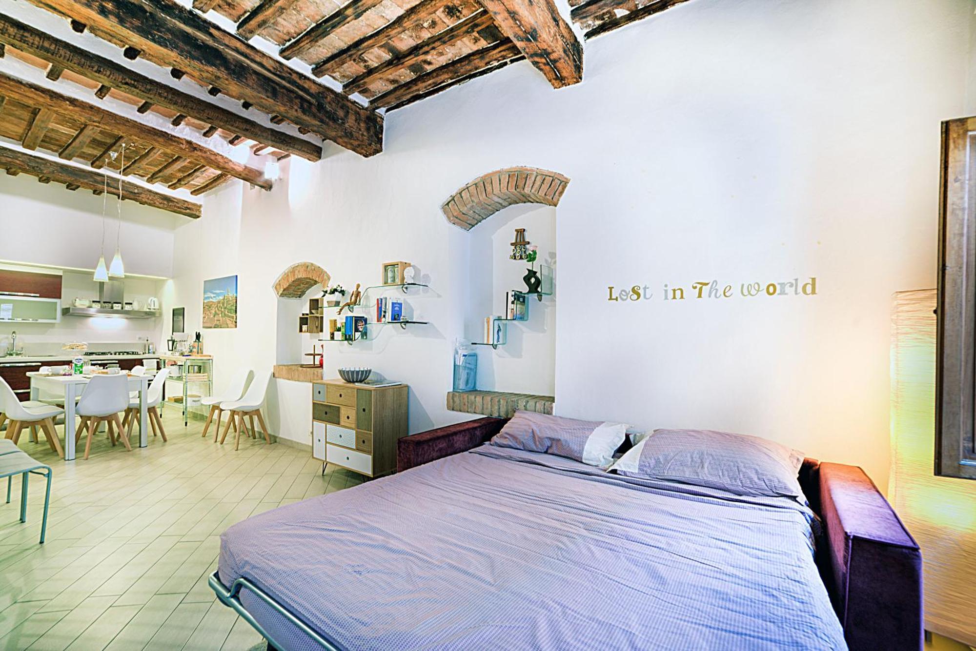 Cozy Apartment In The Heart Of 시에나 외부 사진